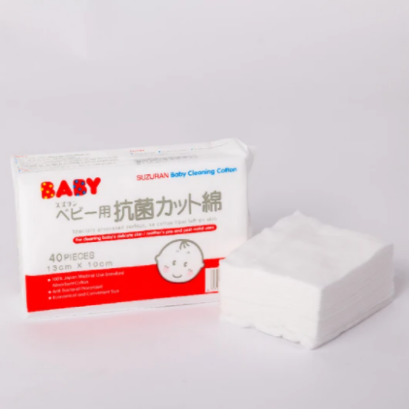 Suzuran Baby Antibacterial Cotton 40pcs