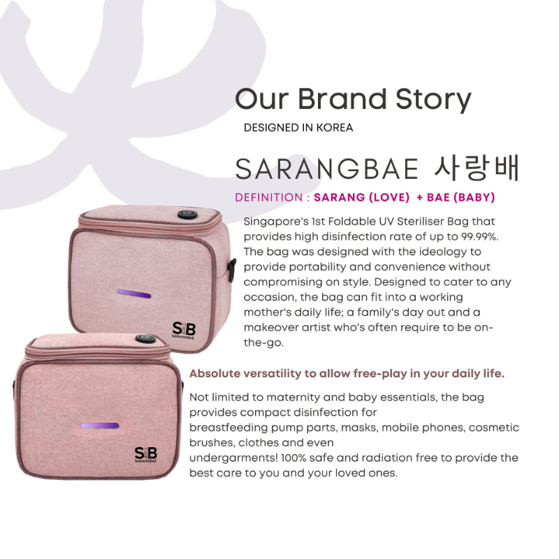 Sarangbae UV Sterilizer Bag - Pink