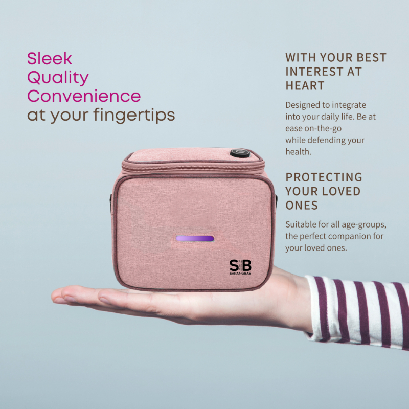 Sarangbae UV Sterilizer Bag - Pink
