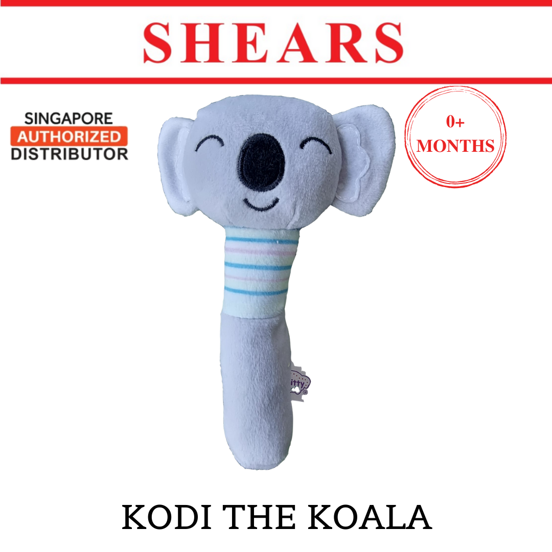 Shears Baby Soft Toy Toddler Squeaker Toy Kodi the Koala