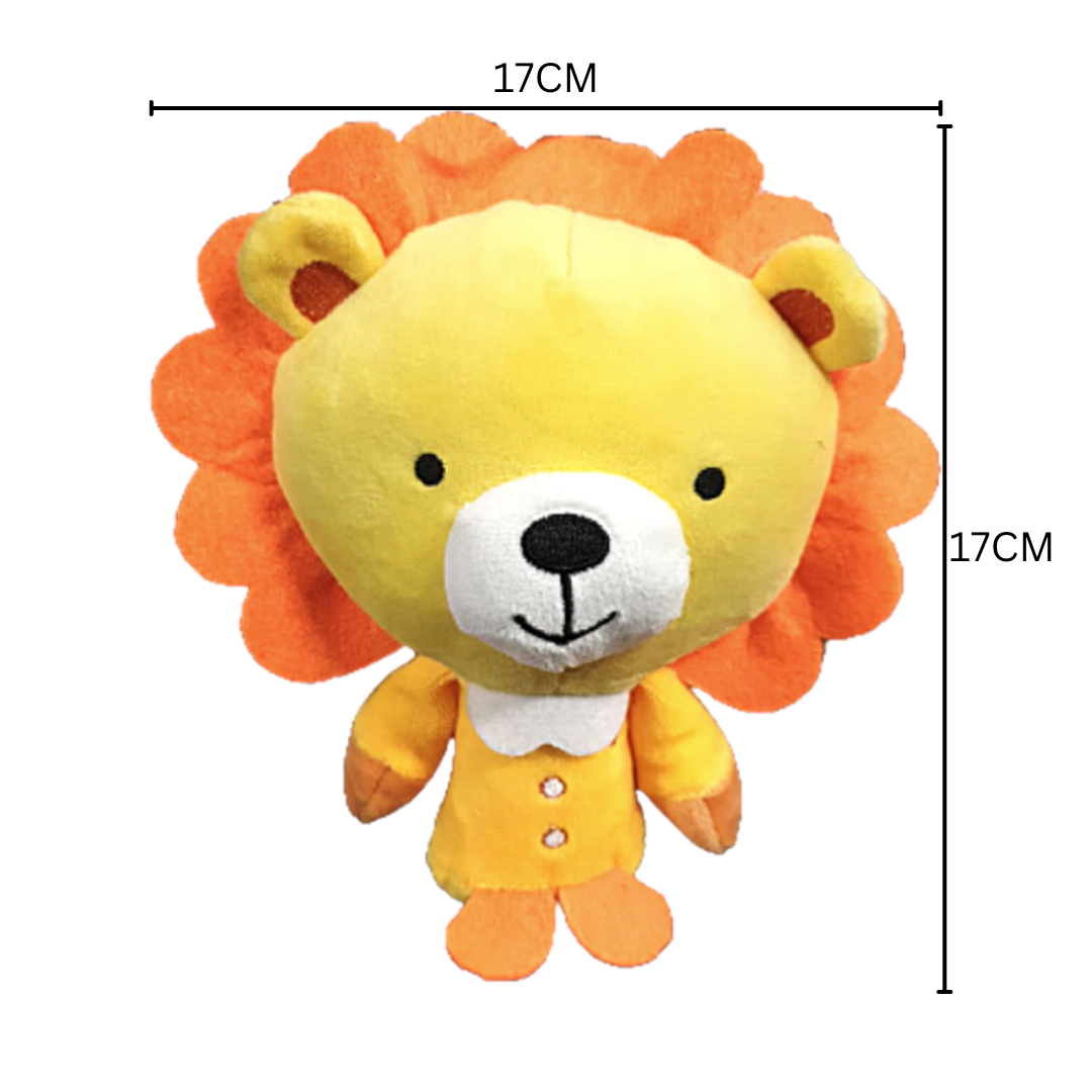 Shears Baby Toy 3D Bobblies Toddler Soft Toy Leo the Lion