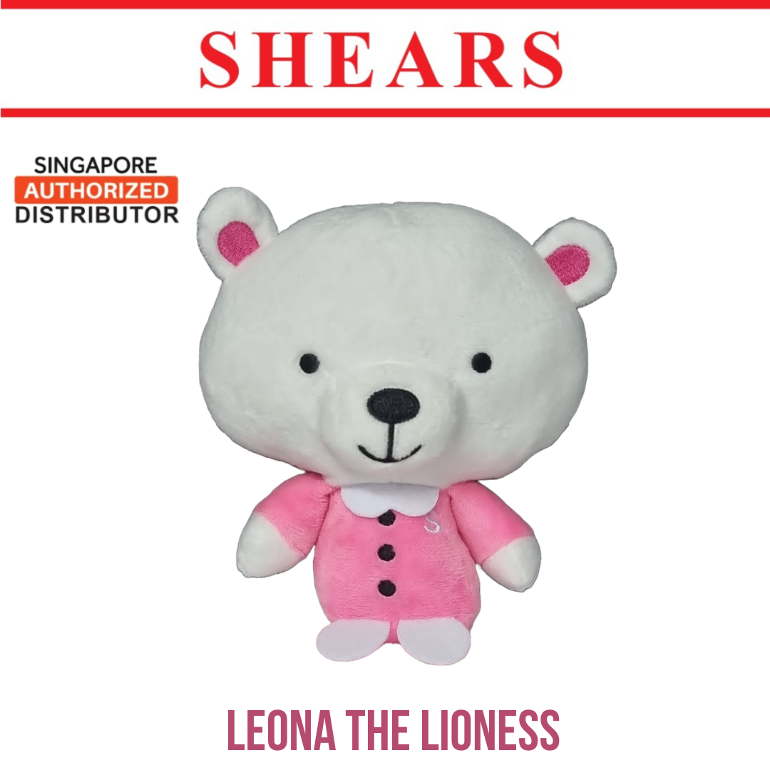 Shears Baby Toy 3D Bobblies Toddler Soft Toy Leona the Lioness