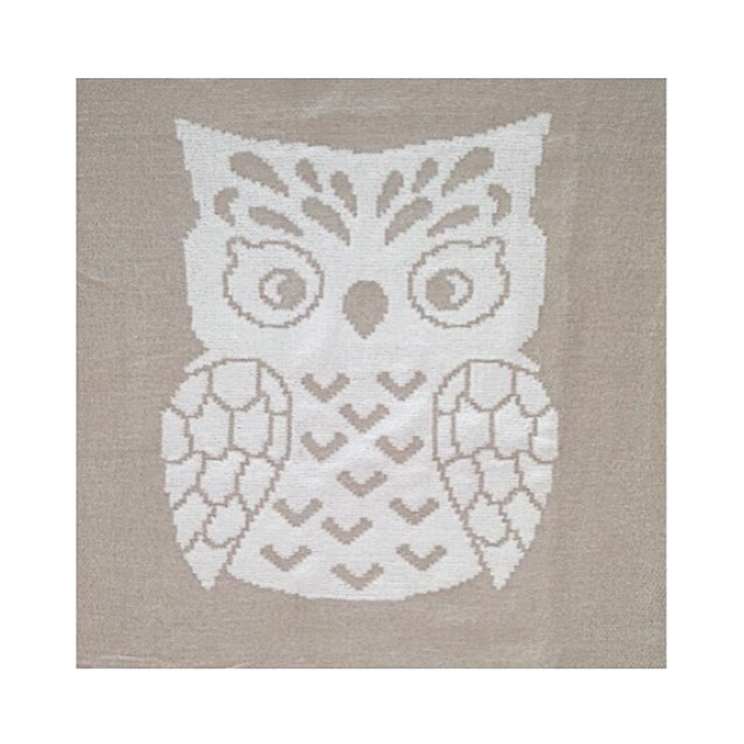 Shears Baby Blanket Cocalo Breathable Toddler Blanket Brown Owl