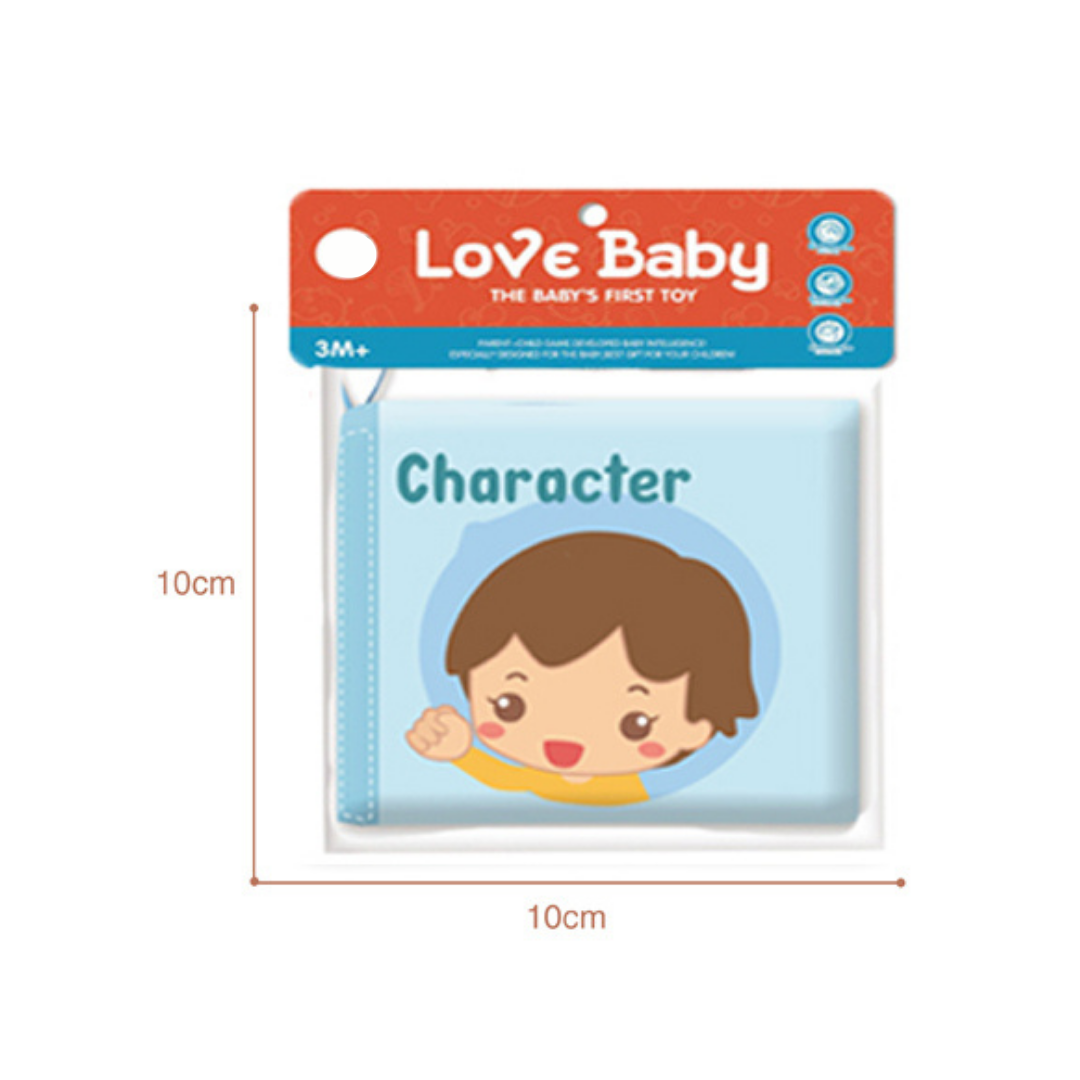 Shears Baby Cloth Book Toddler Learning Book Character Recognition