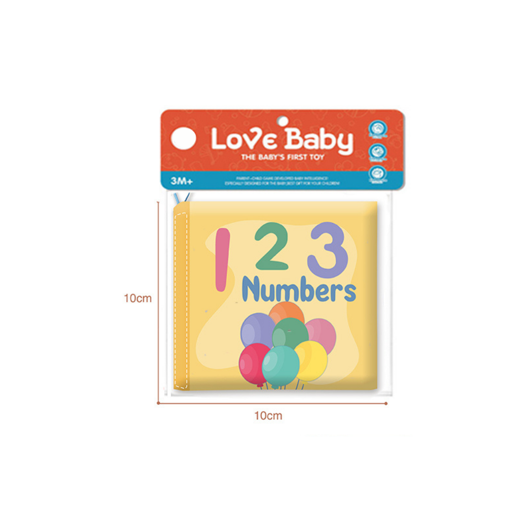 Shears Baby Cloth Book Toddler Learning Book Number Cognitive