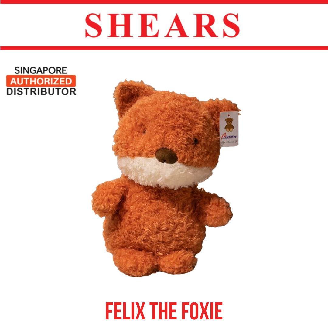Shears Baby Soft Toy Toddler Beanie Cuddlies Toy Felix the Foxie