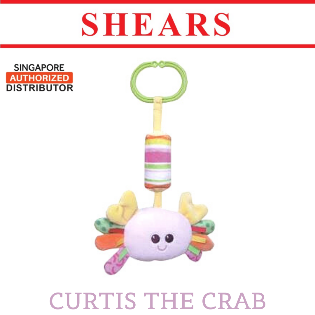 Shears Baby Soft Toy Toddler Ling Ling Toy Milky the Crab