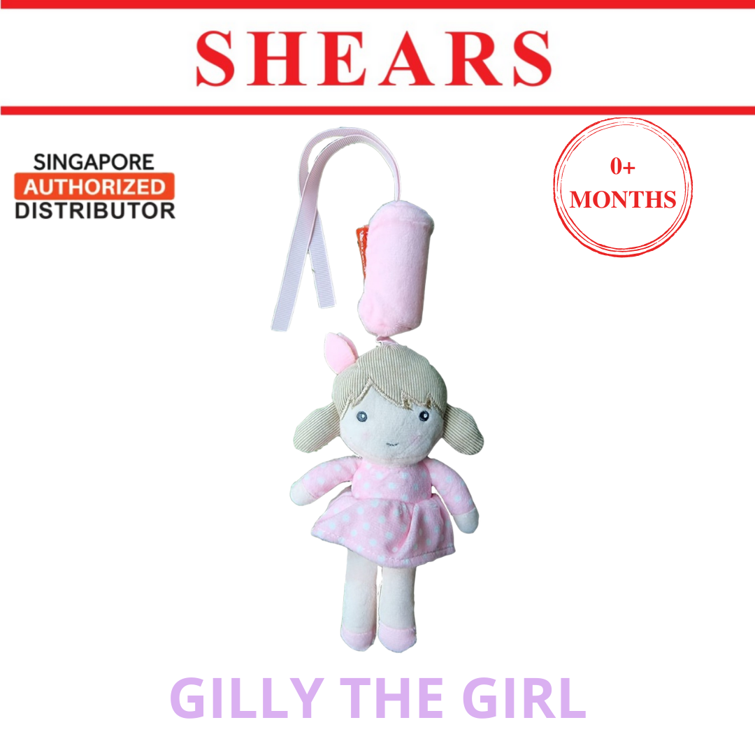 Shears Baby Soft Toy Toddler Ling Ling Toy GILLY THE GIRL