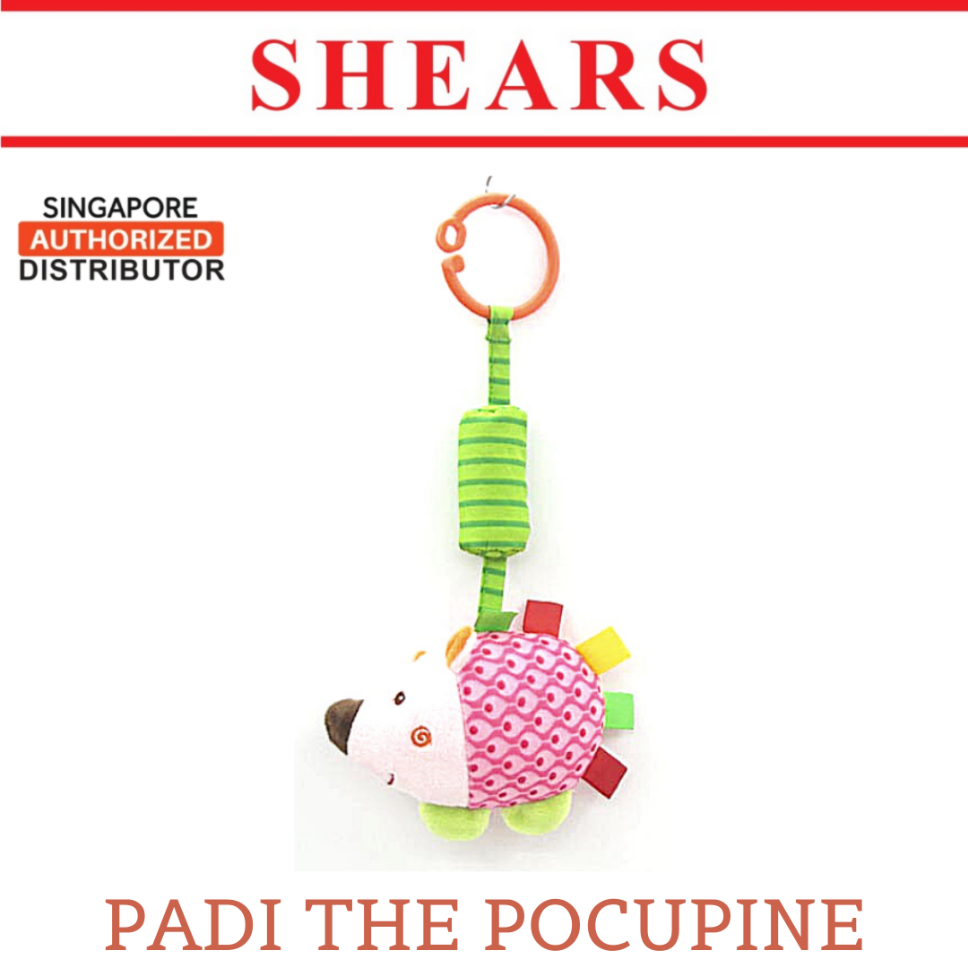 Shears Baby Soft Toy Toddler Ling Ling Toy Padi the Pocupine