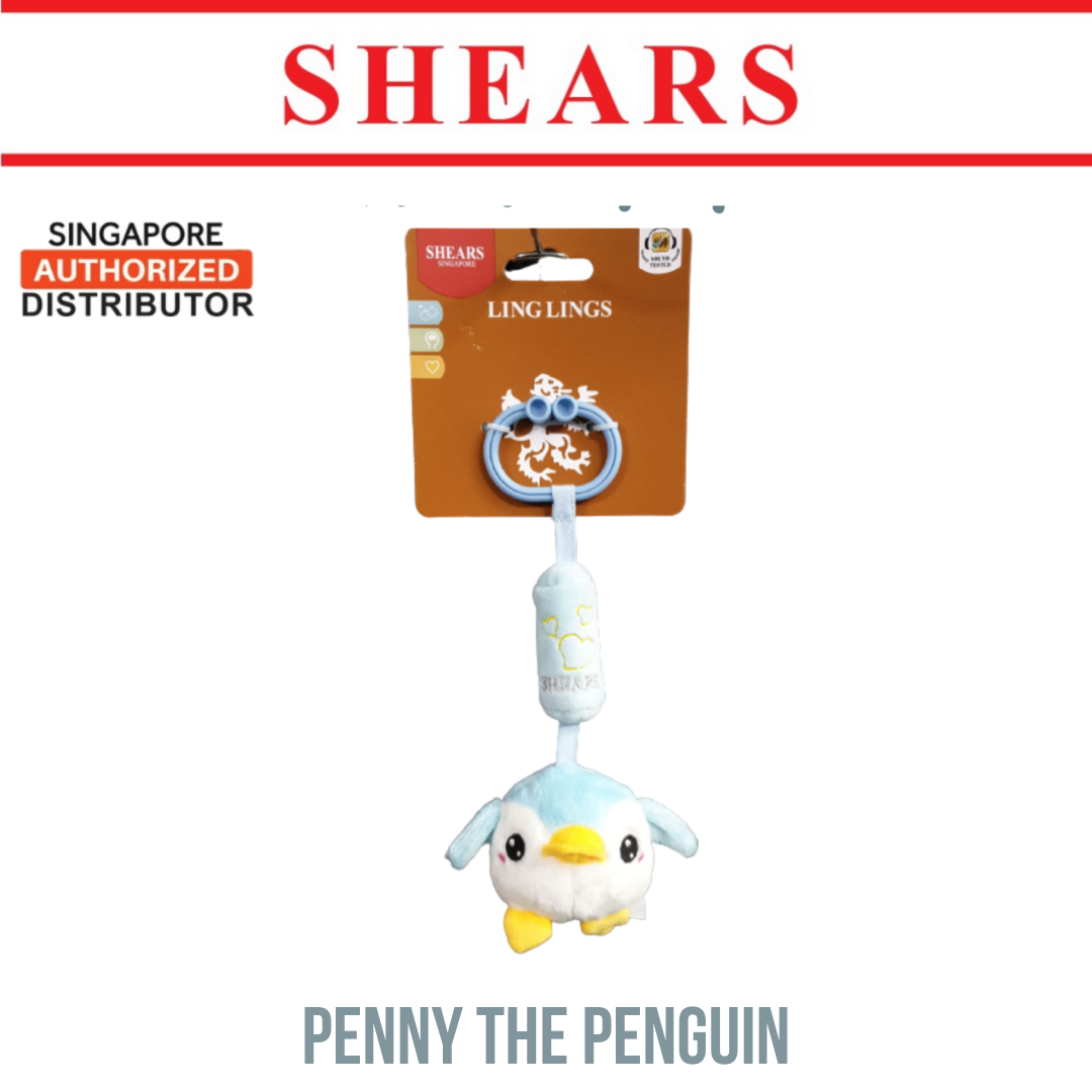 Shears Baby Soft Toy Toddler Ling Ling Toy Penny the Penguin