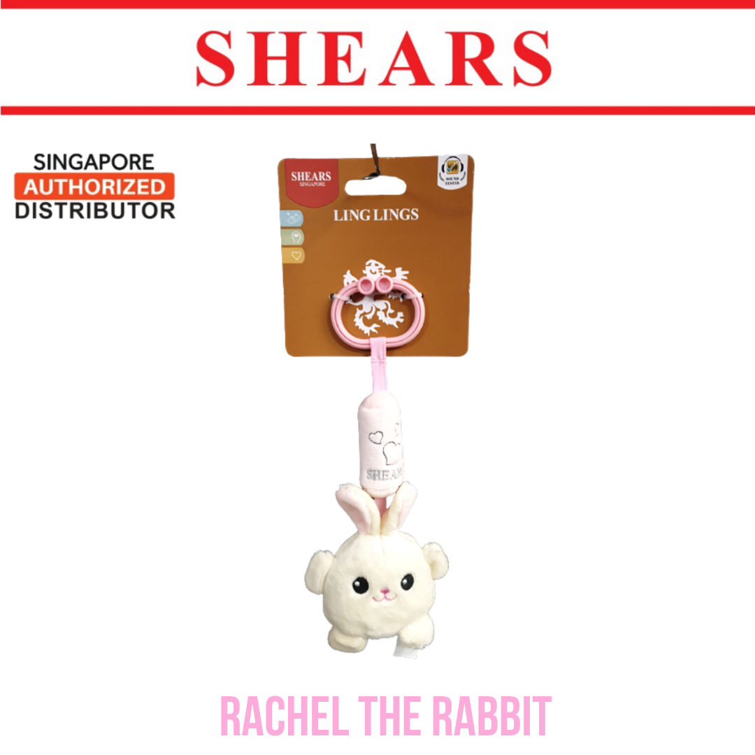 Shears Baby Soft Toy Toddler Ling Ling Toy Rachel the Rabbit