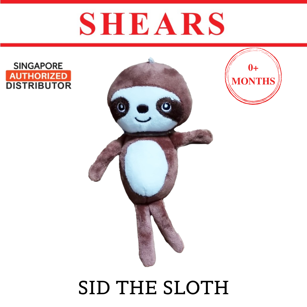 Shears Baby Soft Toy Mini Bobblies Toddler Soft Toy SID THE SLOTH
