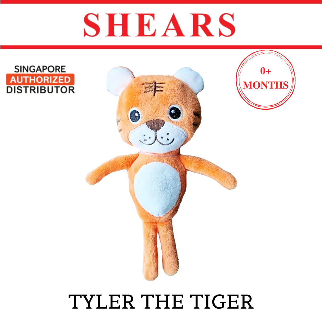 Shears Baby Soft Toy Mini Bobblies Toddler Soft Toy TYLER THE TIGER