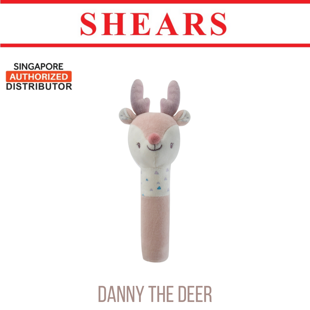 Shears Baby Soft Toy Toddler Squeaker Toy Autumn Danny the Deer