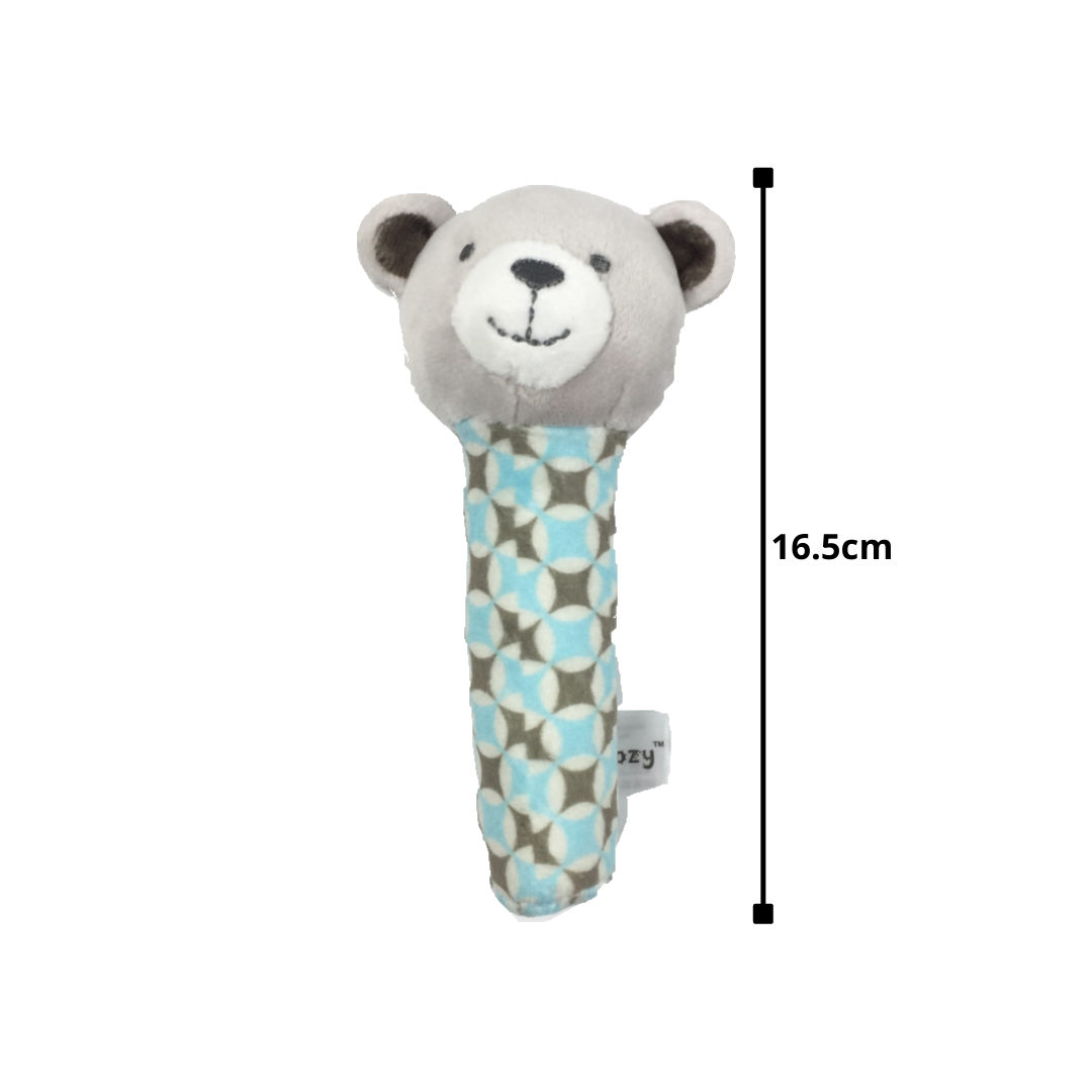 Shears Baby Soft Toy Toddler Squeaker Toy Benny the Bear
