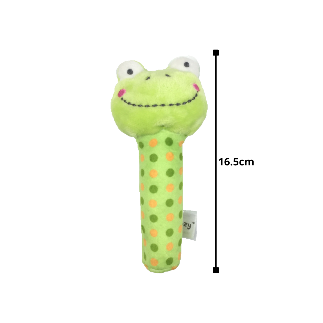 Shears Baby Soft Toy Toddler Squeaker Toy Fred the Frog