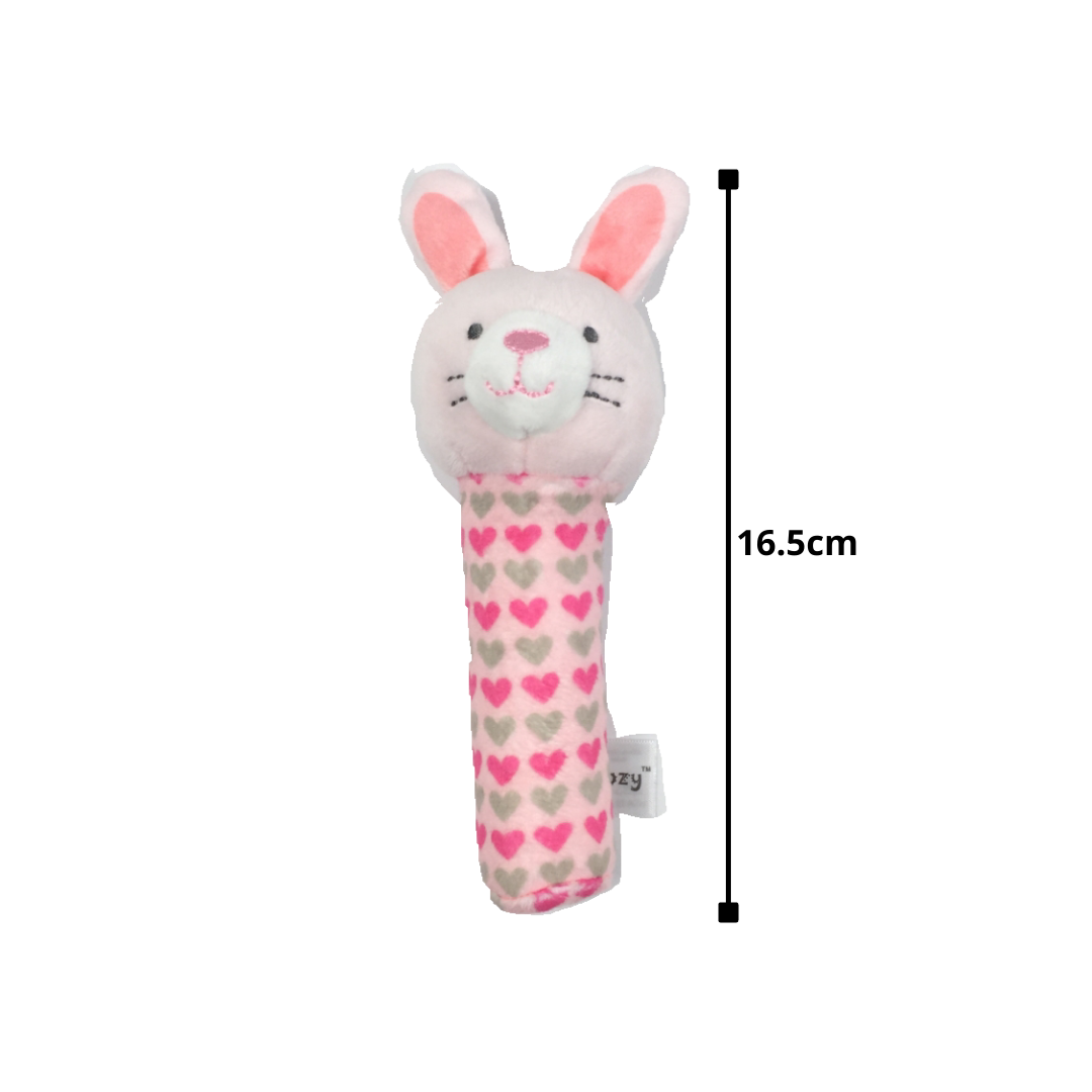 Shears Baby Soft Toy Toddler Squeaker Toy Rachel the Rabbit