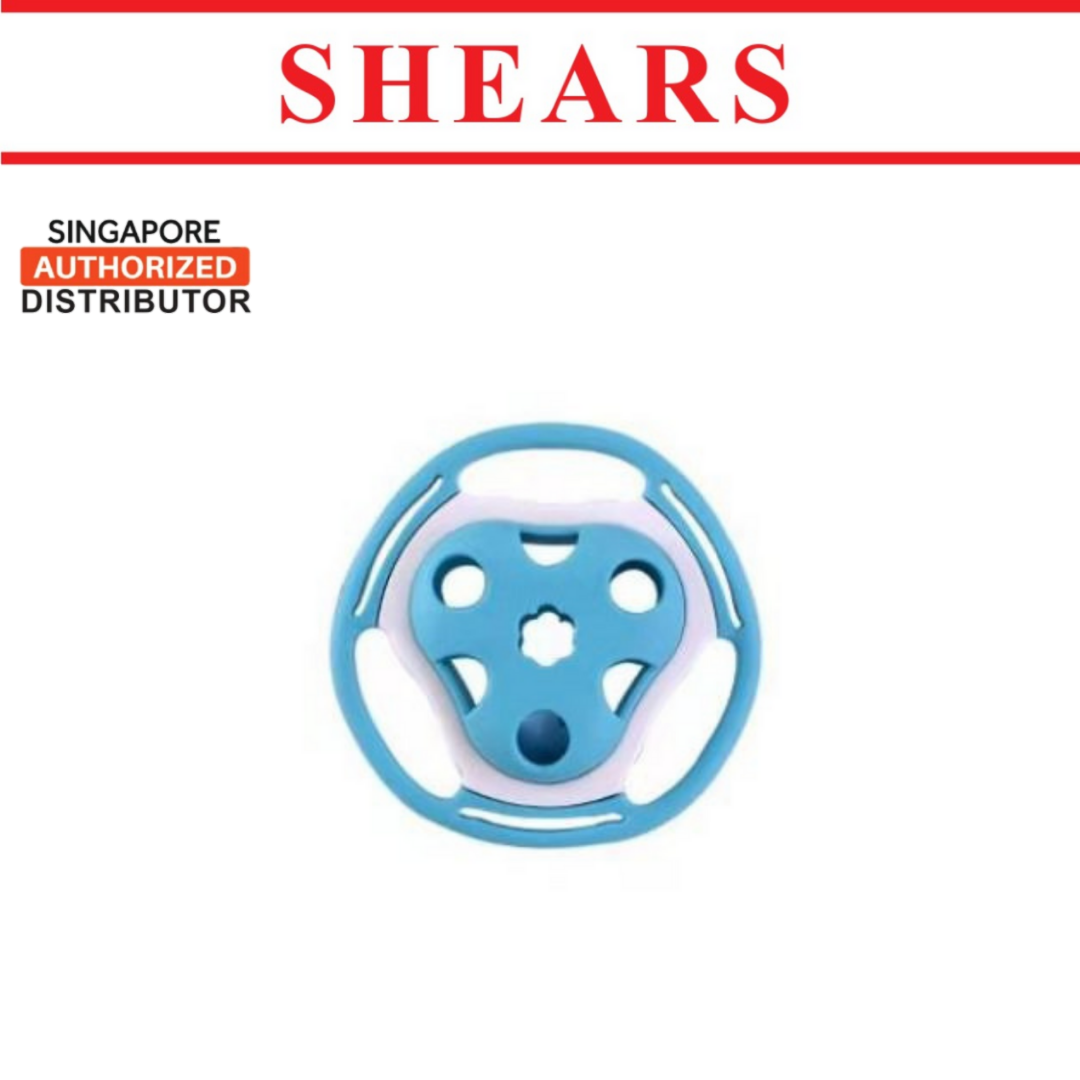 Shears Baby Soft Toy Toddler Teether Toy BALL BLUE