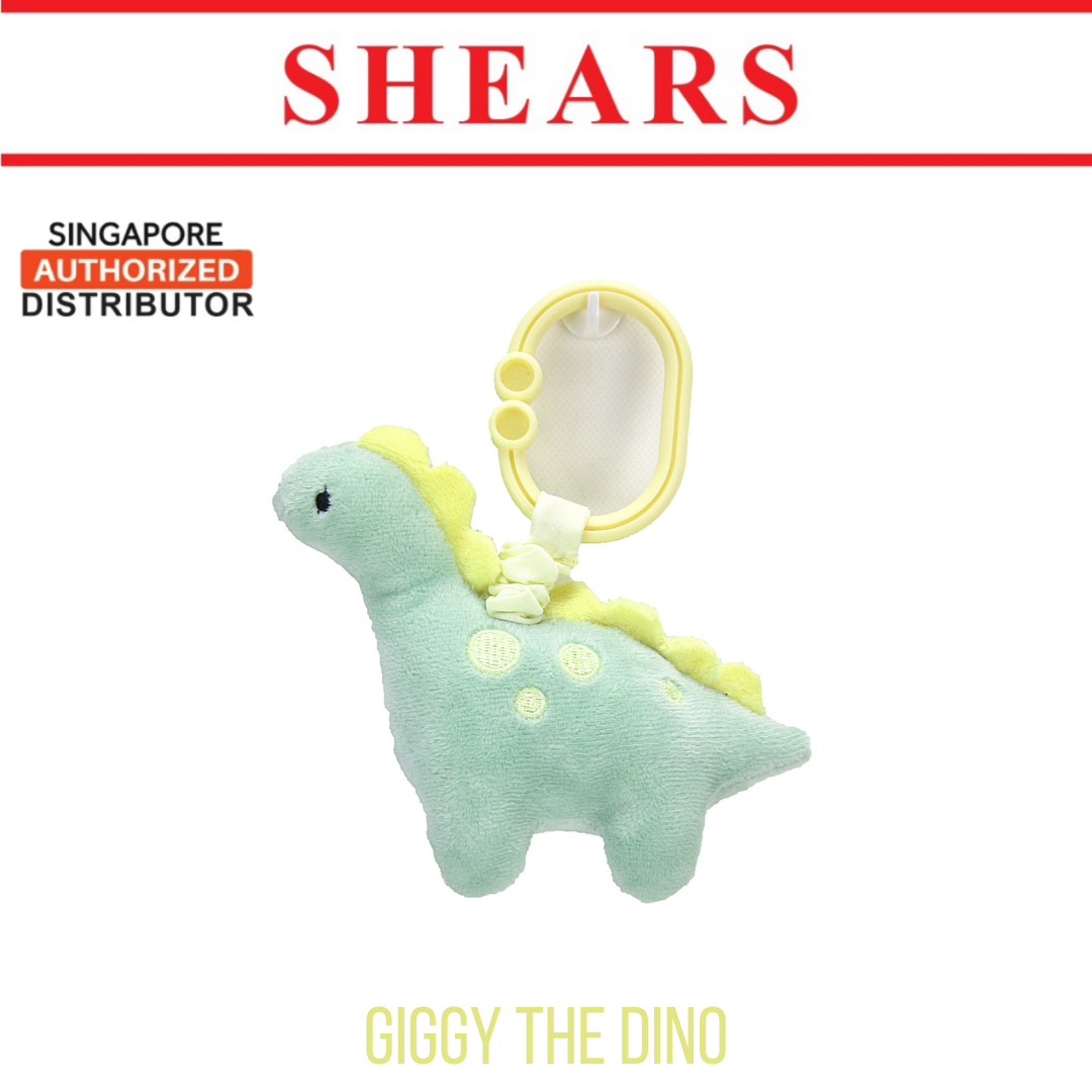 Shears Baby Soft Toy Toddler Wigglies Toy Giggy the Green Dino