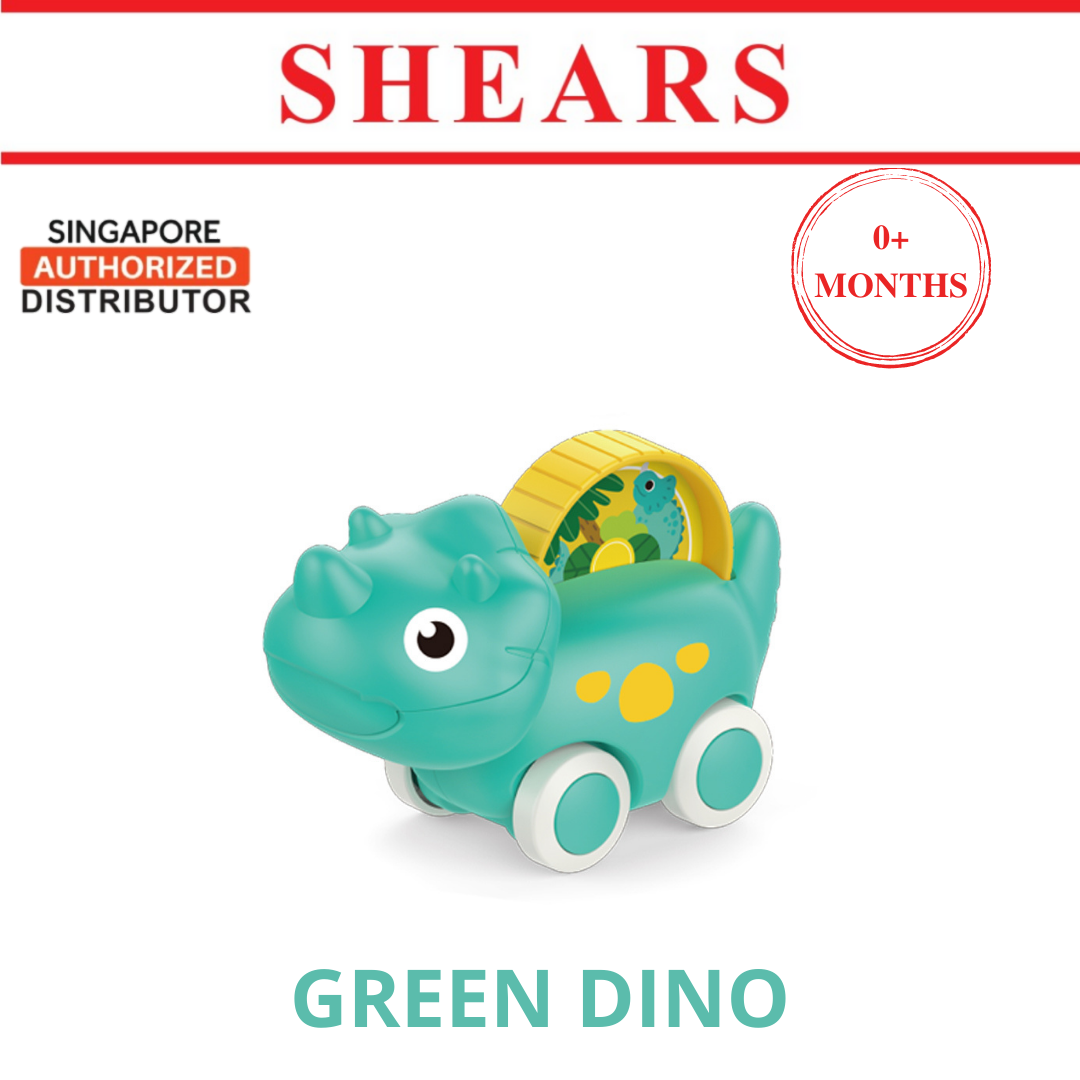 Shears Baby Toy Toddler Toy Car DINO GREEN