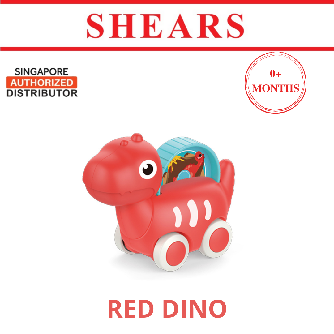 Shears Baby Toy Toddler Toy Car DINO RED