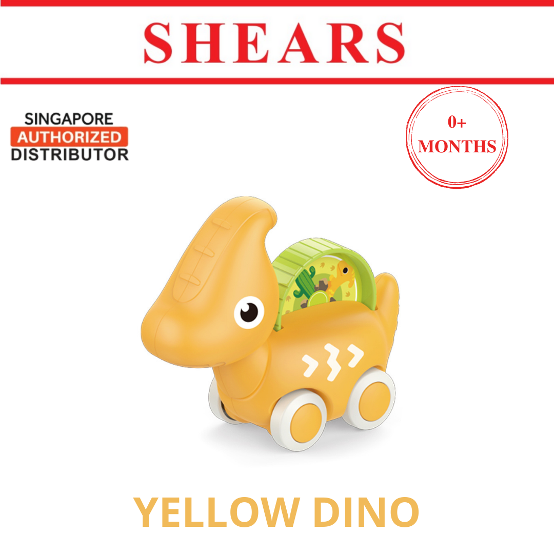 Shears Baby Toy Toddler Toy Car DINO YELLOW