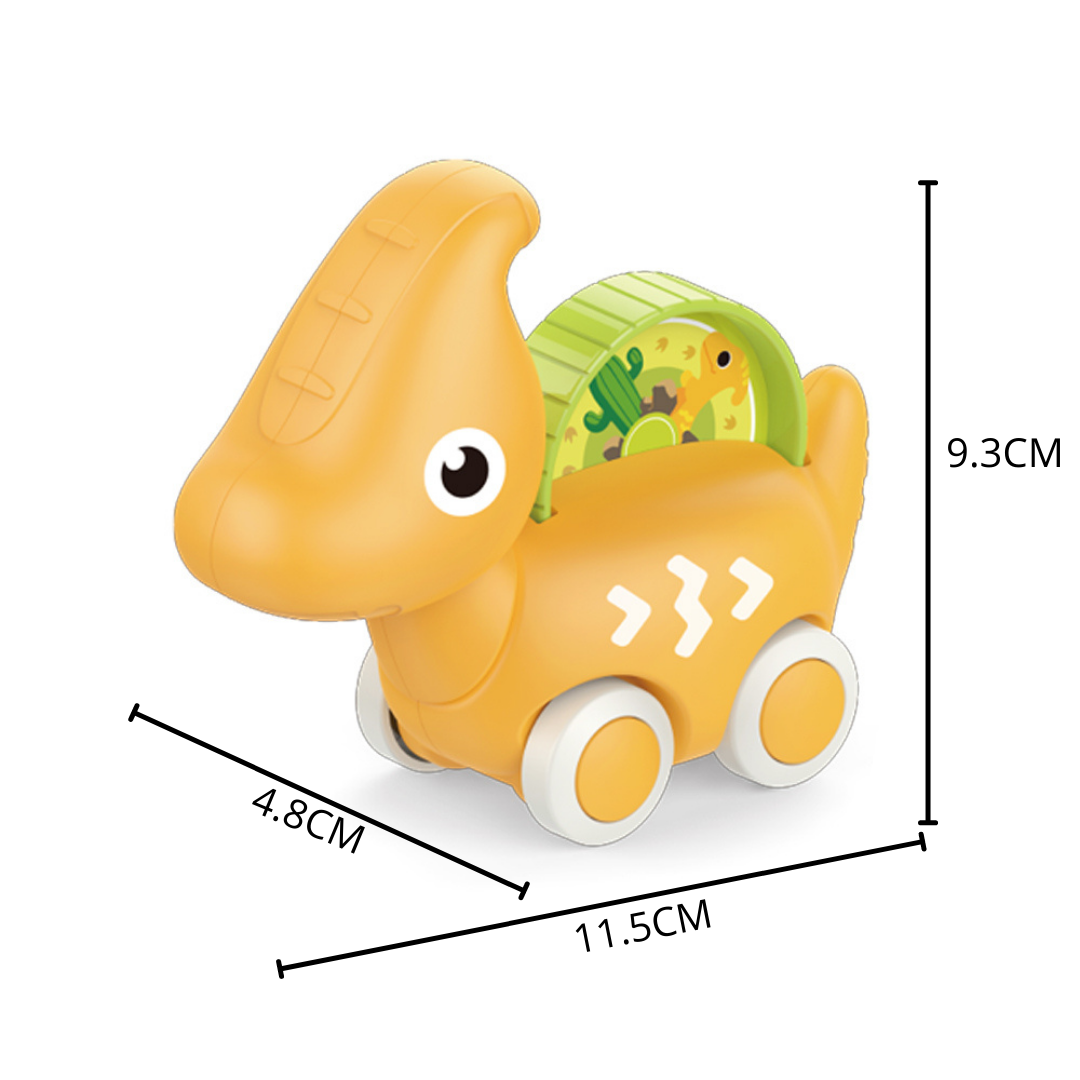 Shears Baby Toy Toddler Toy Car DINO YELLOW