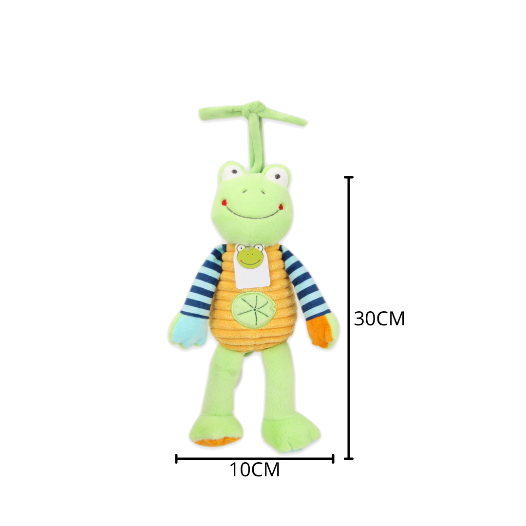 Shears Baby Toy Toddler Soft Toy Musical PullString FRED THE FROG