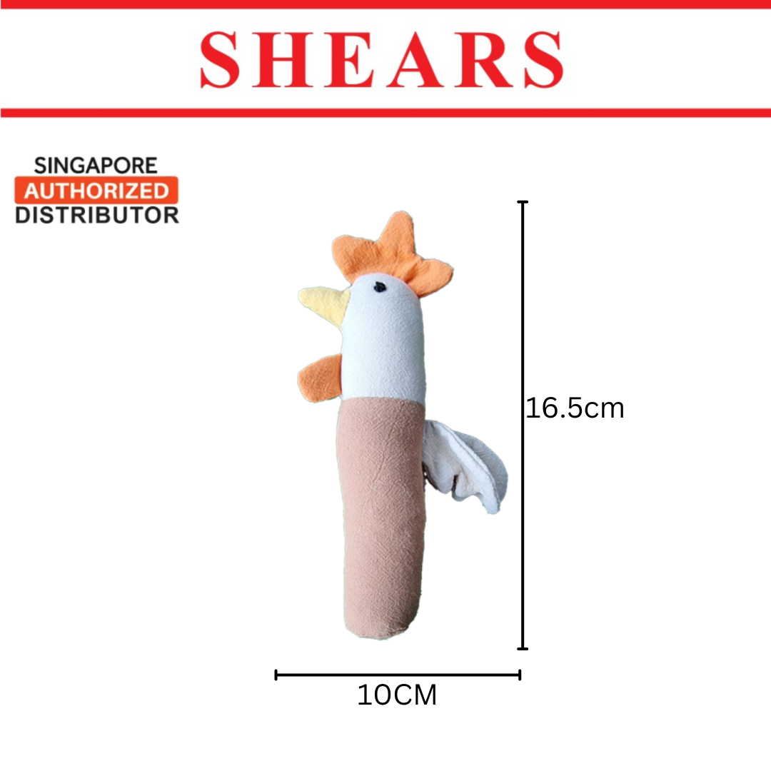 Shears Baby Soft Squeaker Toy Jordan Collection Coco the Chicken