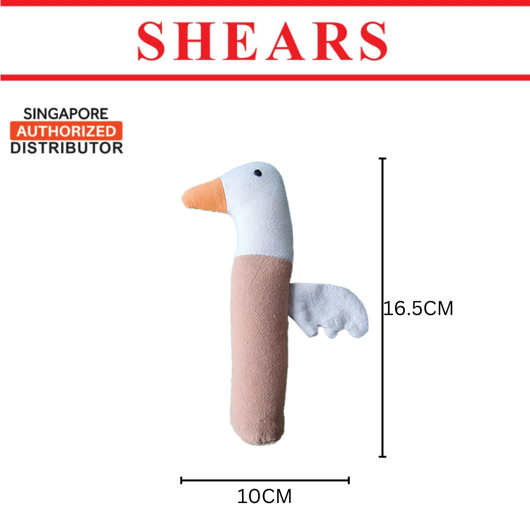 Shears Baby Soft Squeaker Toy Jordan Collection Dan the Duck
