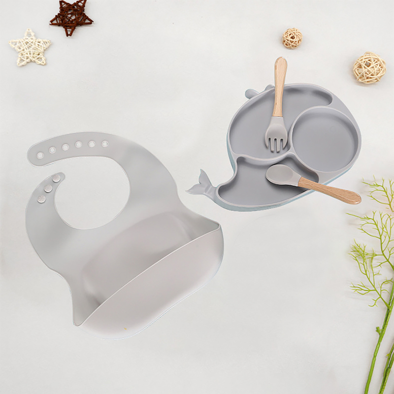 Lucky Baby Silic 4pcs Weaning Set