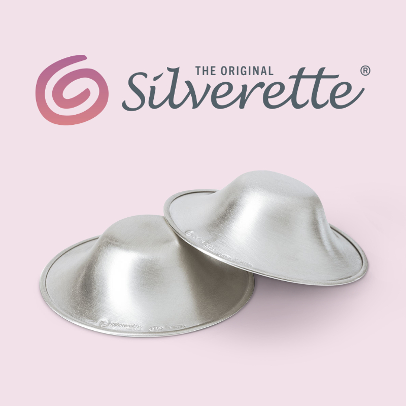 Silverette Silver Nursing Cups for Sore Nipples - Regular