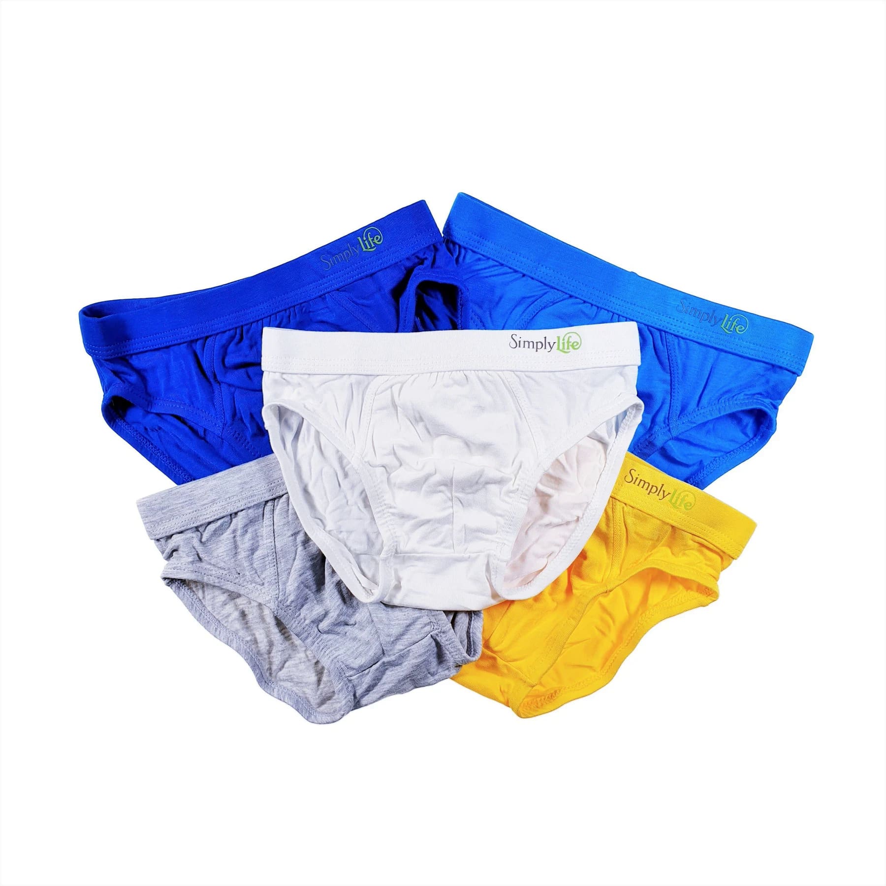 Simply Life 5pcs Pack Boys Briefs with Wrapped Band (SLIN-2001)