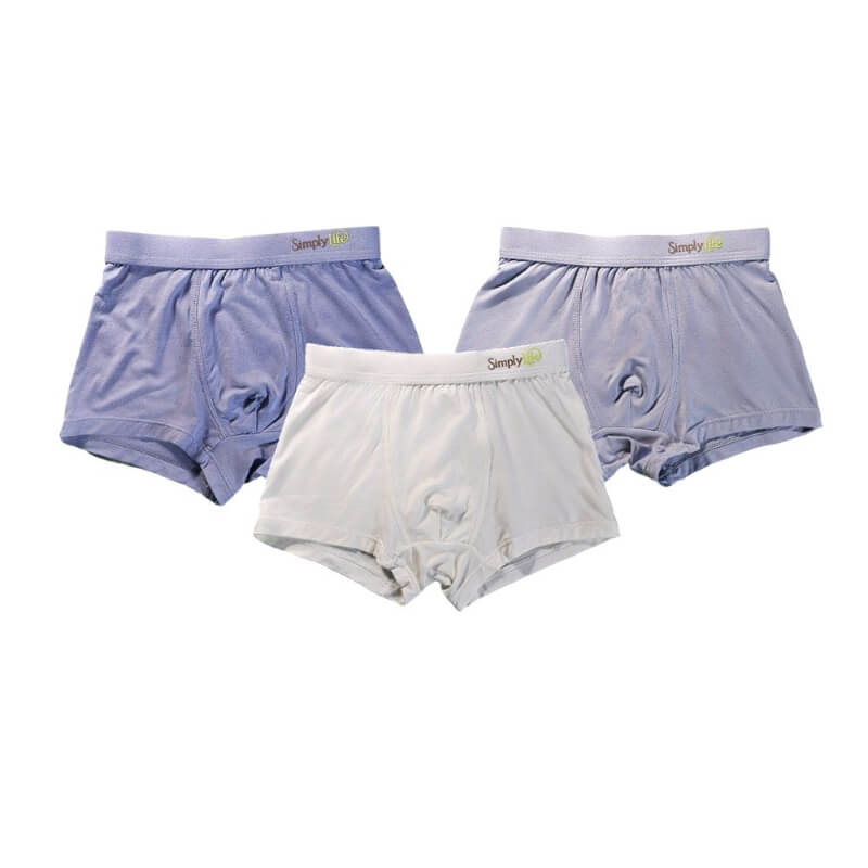 Simply Life Boys Boxers (3-Pack Set) - Embossed Band SLIN-2304B