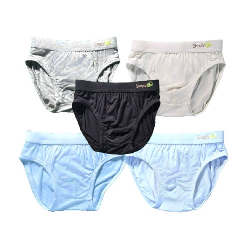 Simply Life Boys Briefs (Embossed Band) (Pack of 5) SLIN-2301