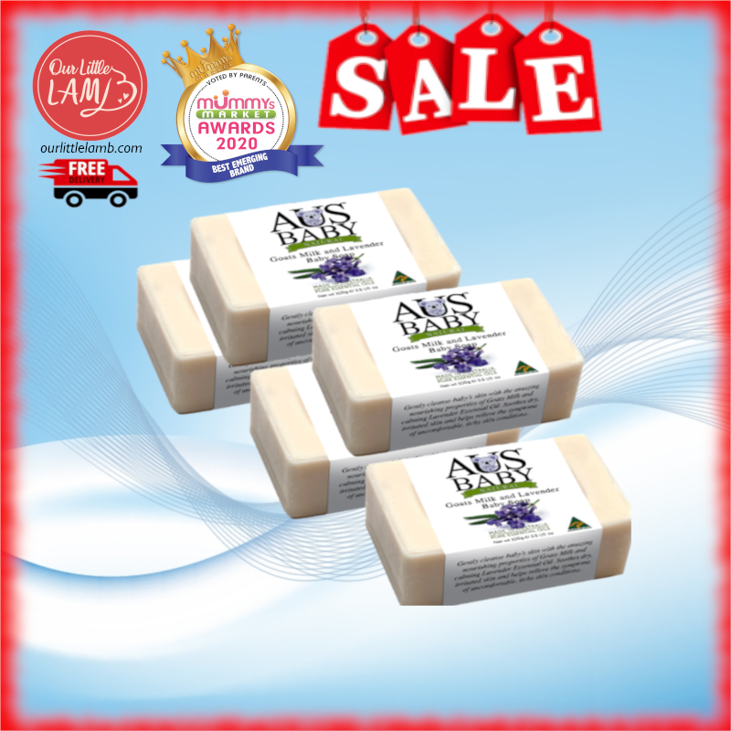 AUSBaby Goat Milk Soap (Bundle of 5)