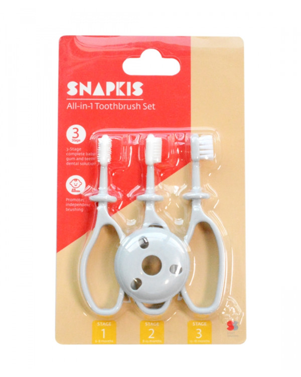 Snapkis All-In-One Toothbrush Set