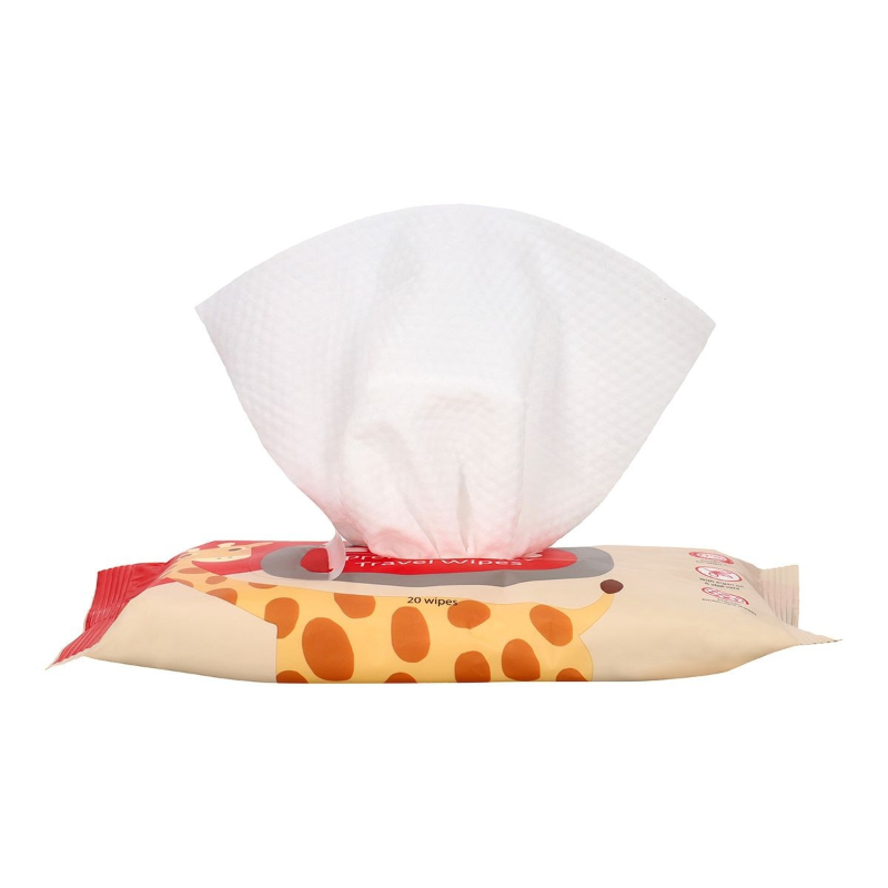 (Carton Deal) Snapkis Premium Baby Travel Wipes 20pc x 24 Pack