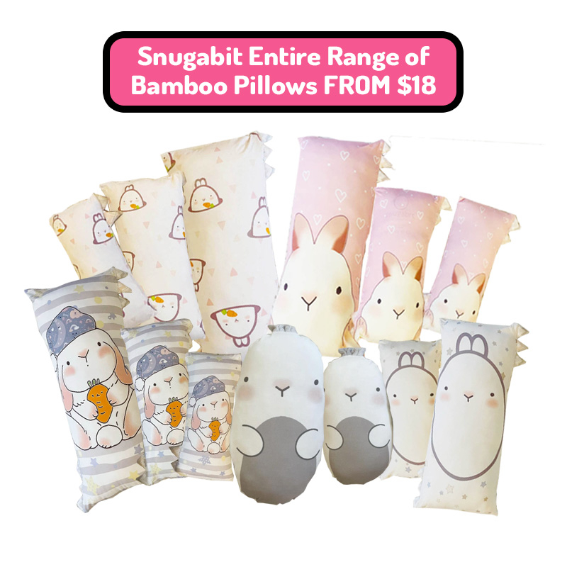 Snugabit Entire Range of Bamboo Pillows FROM $18