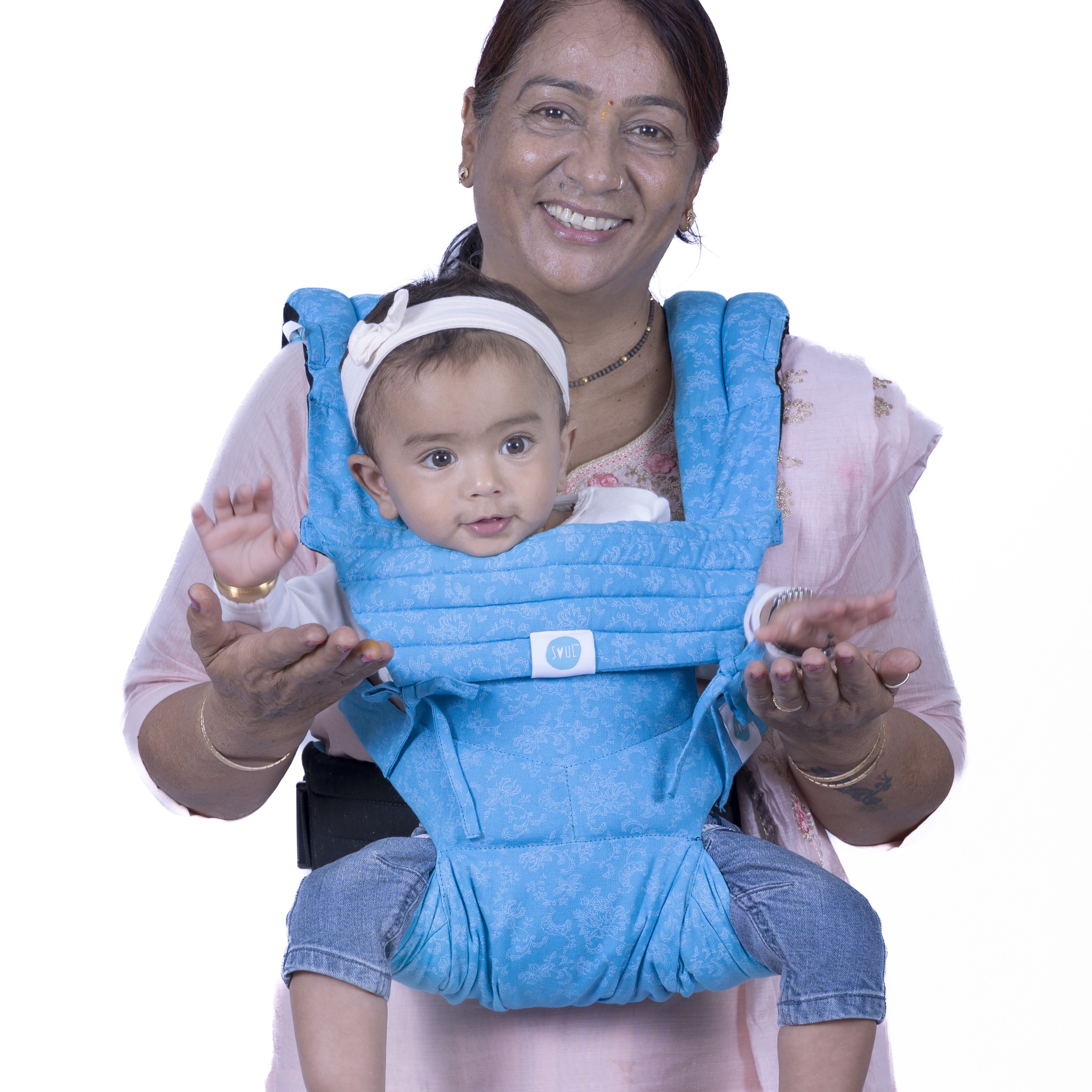 Soulslings Anya Cotton Baby Carrier (5months onwards)