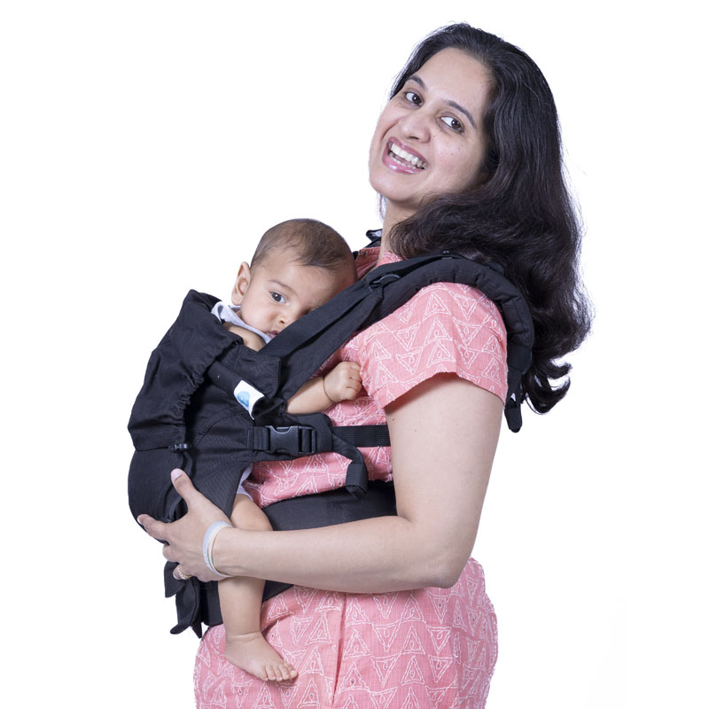Soulslings Aseema Cotton Baby Carrier (Newborn - Toddler)