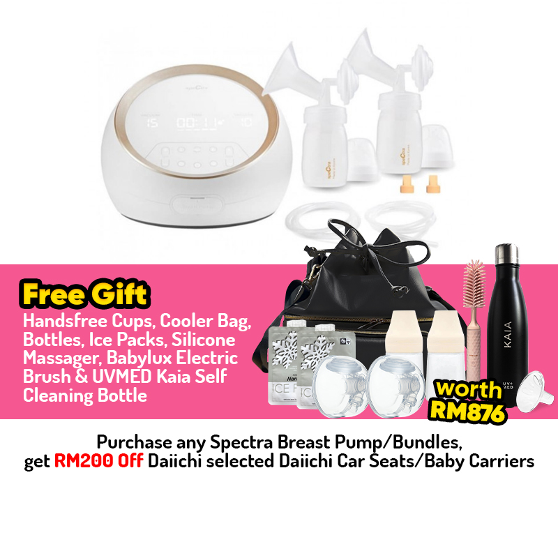Spectra Dual S Breastpump + FREE GIFTS
