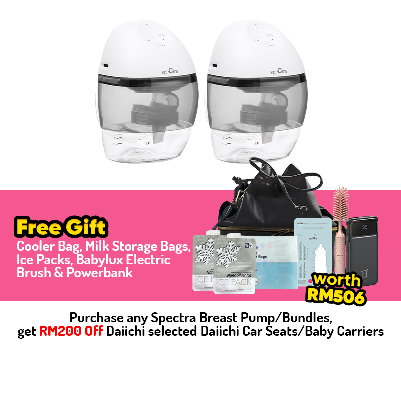 Spectra Wearable Breastpump + FREE GIFTS
