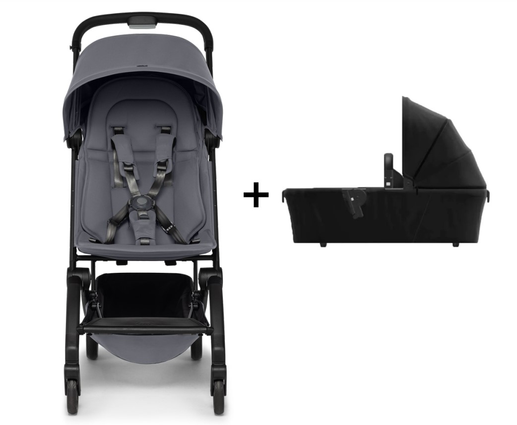 Joolz Aer+ Buggy Stroller & 1 Aer Cot - Stone Grey