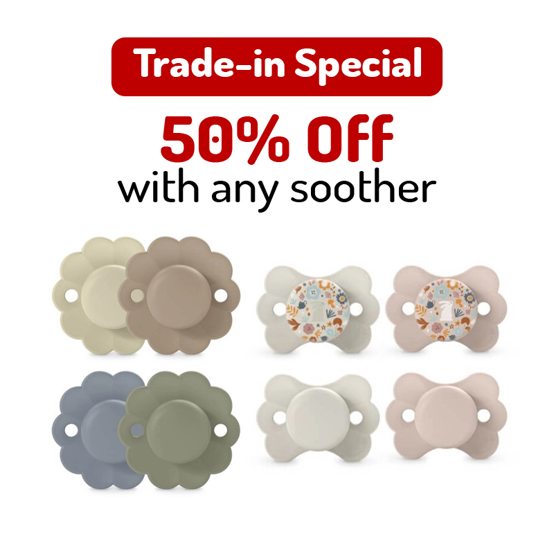 [TRADE IN SPECIAL] Suavinex 50% off with any soother