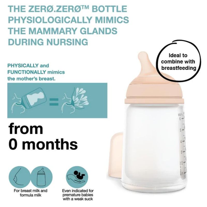 Suavinex Zero Zero Baby Bottle Starter Set 0M+