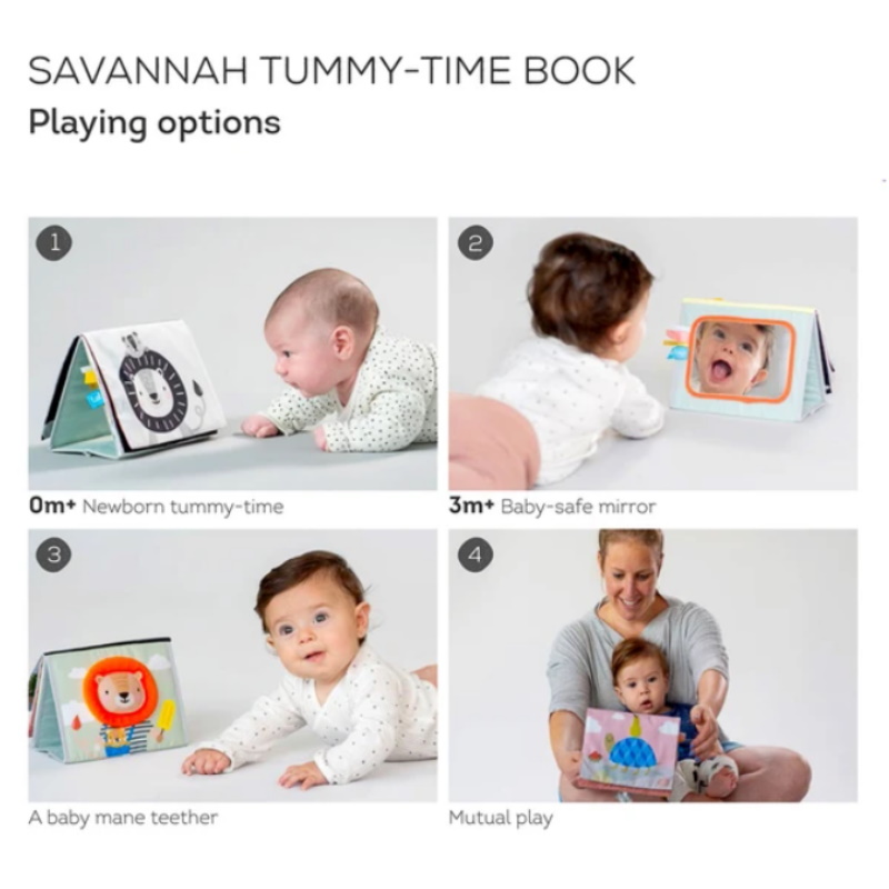 Taf Toys Savannah Tummy-Time Book