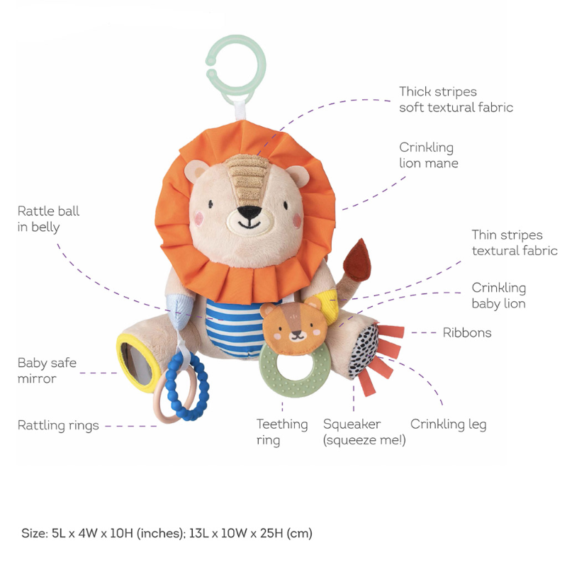 Taf Toys Activity Toy - Kimmy the Koala/Harry the Lion