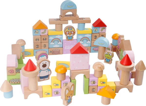 Pororo Wooden Blocks Toy TC8036