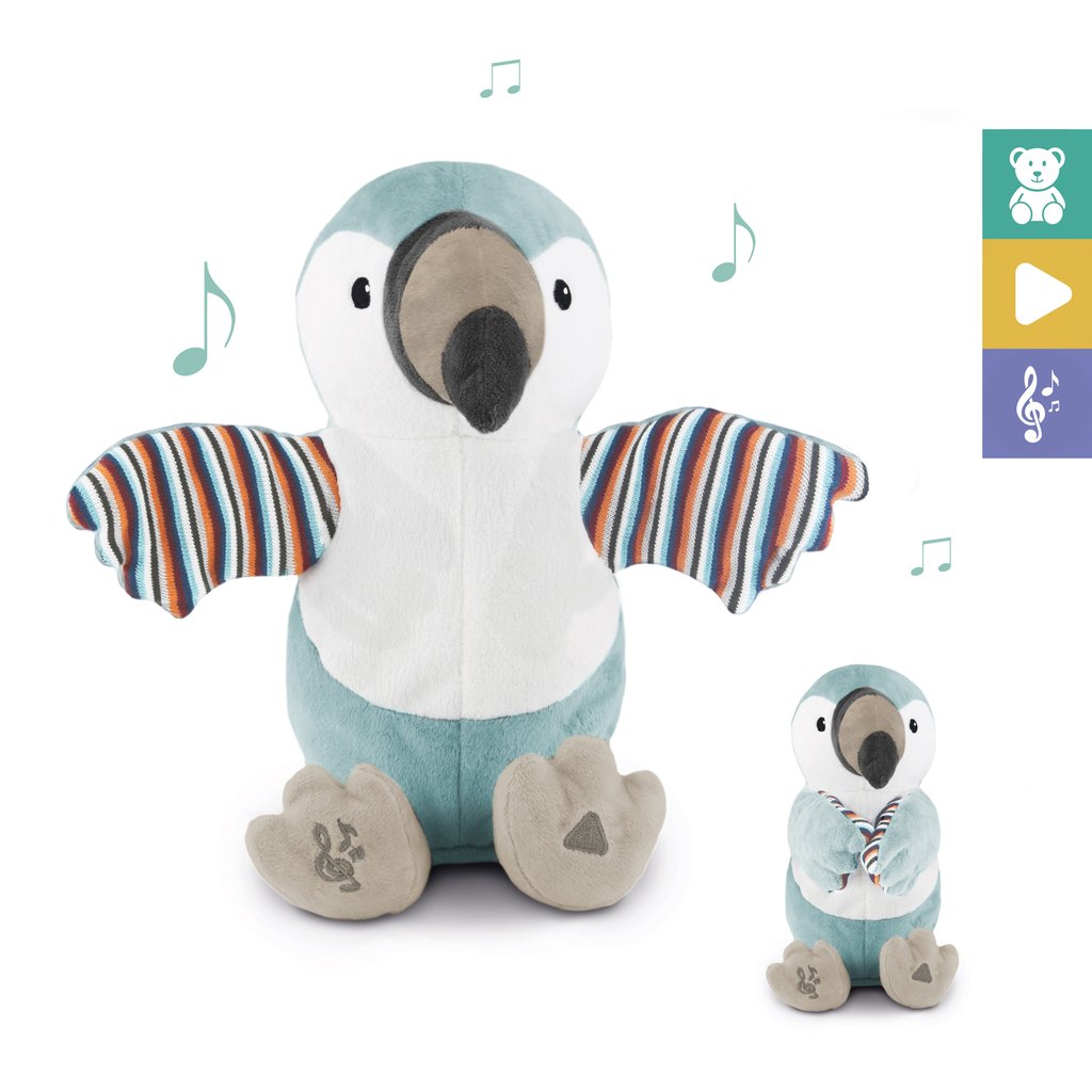 Zazu Interactive Soft Toy with Clapping Hands and Sound, Timo the Toucan